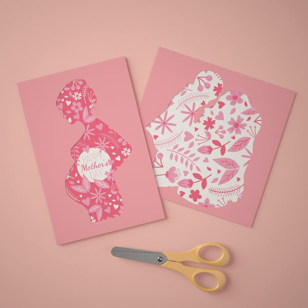 Free Creative Arrangement For Mother'S Day Scene Creator Psd