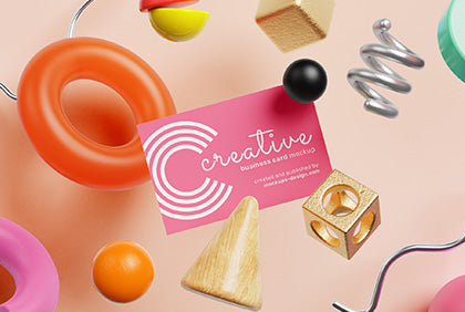 Free Creative Business Card Mockup