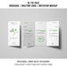 Free Creative Trifold Brochure Or Invitation Mockup Psd