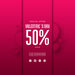 Free Creative Valentines Sale Mockup Psd