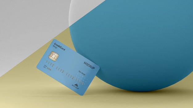 Free Credit Card Mockup Psd