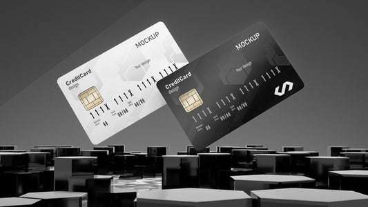 Free Credit Card Mockup Psd