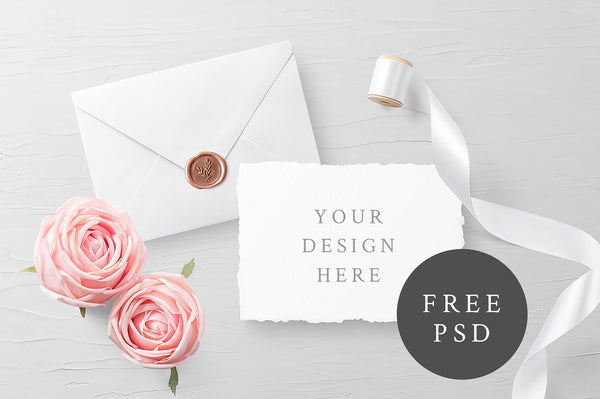 Free Customizable Invitation Card Mockups