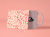Free Cute Composition For Mother'S Day With Card Psd