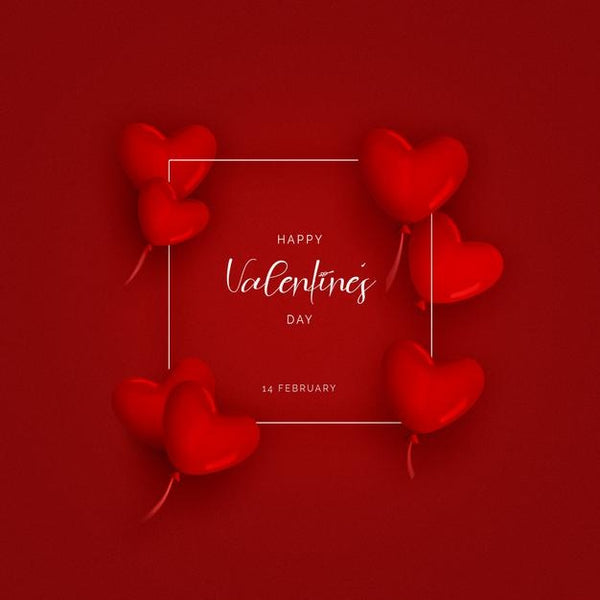 Free Cute Valentines Day Background With Hearts And Greeting Message Psd