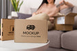 Free Cyber Monday Concept Mock-Up Psd