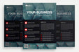 Free Dark Business Brochure Psd