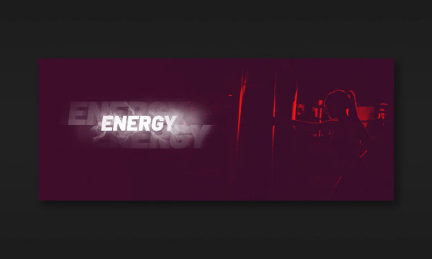 Free Dark Fitness Banner Mockup Psd