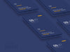 Free Dark Full Screen Smartphone Mockup Psd