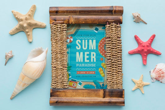 Free Decorative Frame Concept Mock-Up Psd