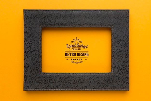 Free Decorative Frame Concept Mock-Up Psd