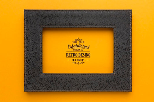 Free Decorative Frame Concept Mock-Up Psd