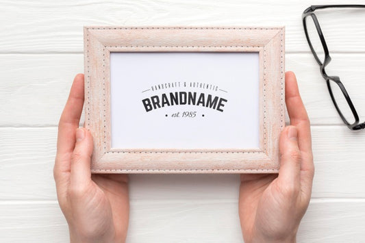 Free Decorative Frame Concept Mock-Up Psd
