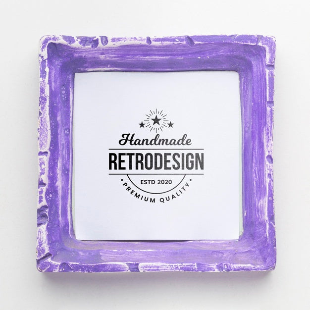 Free Decorative Frame Concept Mock-Up Psd