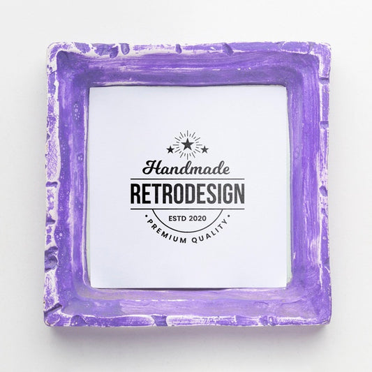 Free Decorative Frame Concept Mock-Up Psd