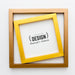 Free Decorative Frame Concept Mock-Up Psd
