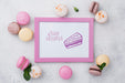 Free Delicious Dessert Concept Mock-Up Psd