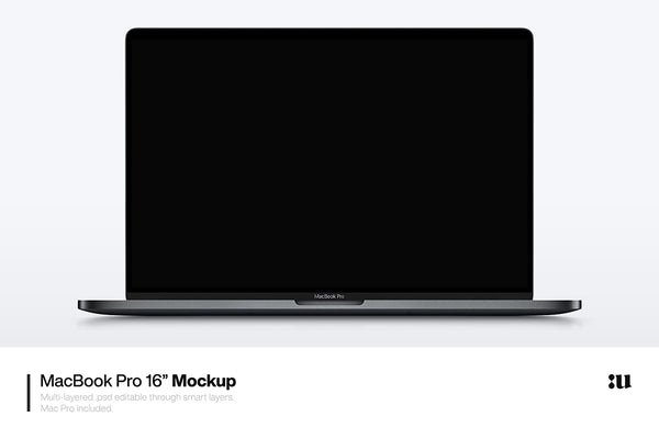 Free Demo Macbook Pro 16-Inch Mockup