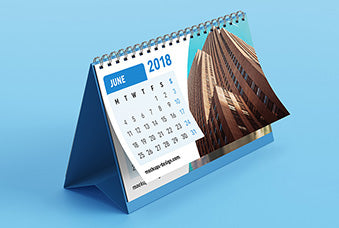 Free Desk Calendar Mockup