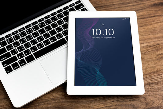 Free Digital Tablet Screen Mockup Template Psd