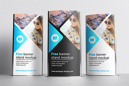 Free Display Stand Mockup