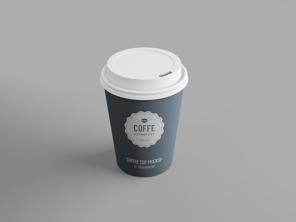 Free Disposable Psd Cup Mockup