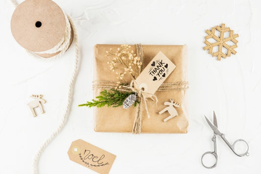 Free Diy Present Box Mockup Psd