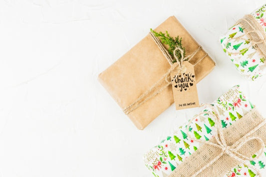 Free Diy Present Box Mockup Psd