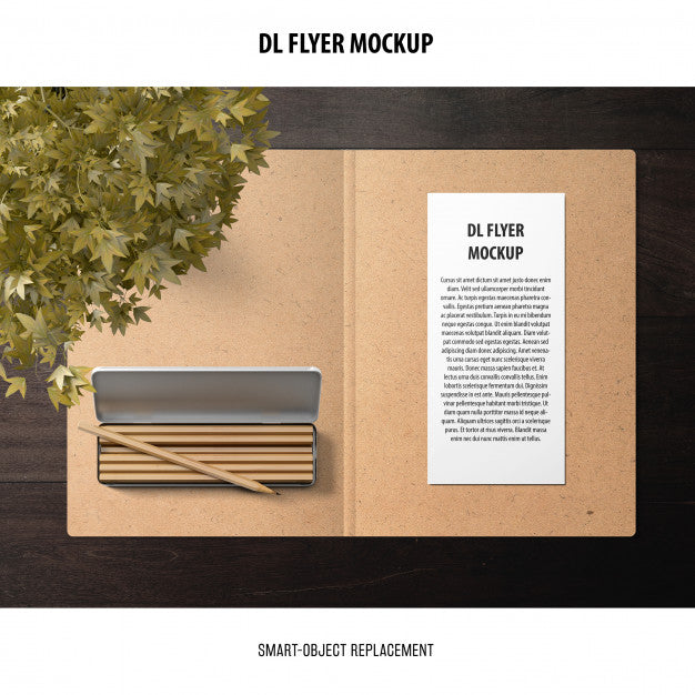 Free Dl Flyer Mockup Psd – DreamBundles