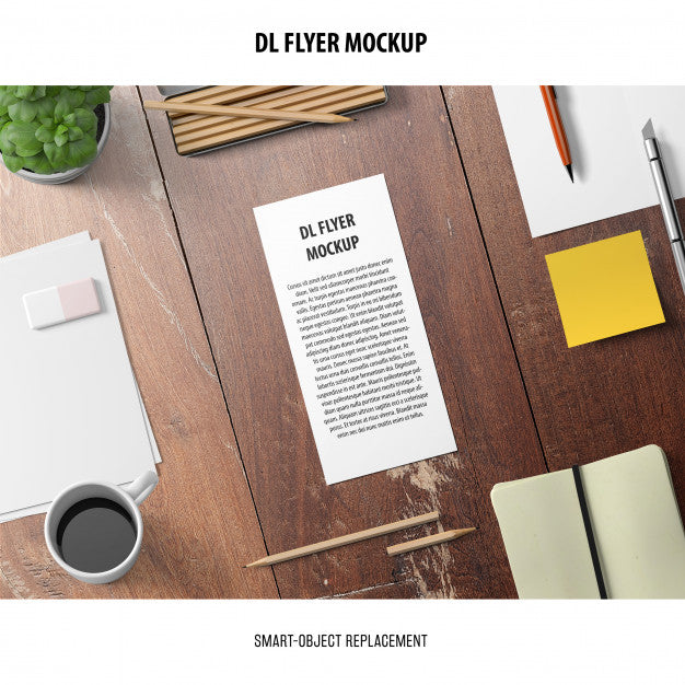 Free Dl Flyer Mockup Psd – DreamBundles