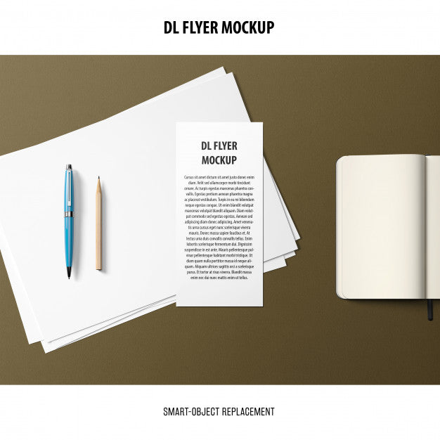Free Dl Flyer Mockup Psd – DreamBundles