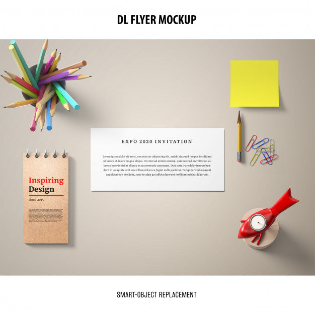 Free Dl Flyer Mockup Psd – DreamBundles