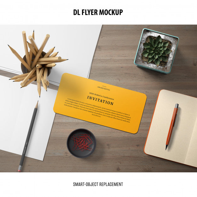 Free Dl Flyer Mockup Psd – DreamBundles