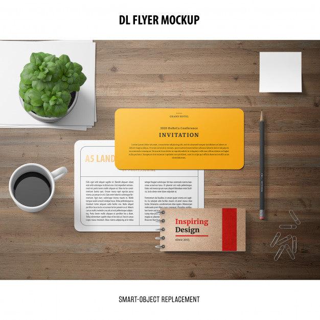 Free Dl Flyer Mockup Psd – DreamBundles