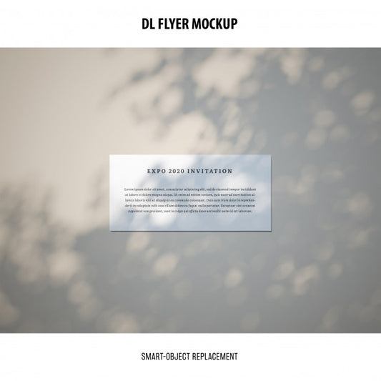 Free Dl Flyer Mockup Psd
