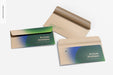 Free Dl Kraft Envelopes Set Mockup Psd