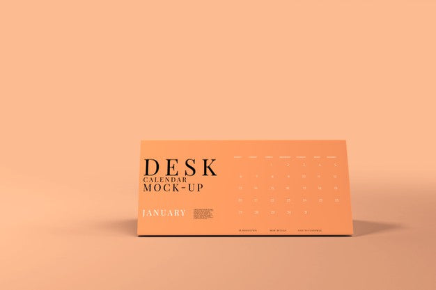 Free Dl Tent Calendar Mockup Psd – DreamBundles