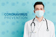Free Doctor With Mask And Stethoscope Coronavirus Prevention Psd