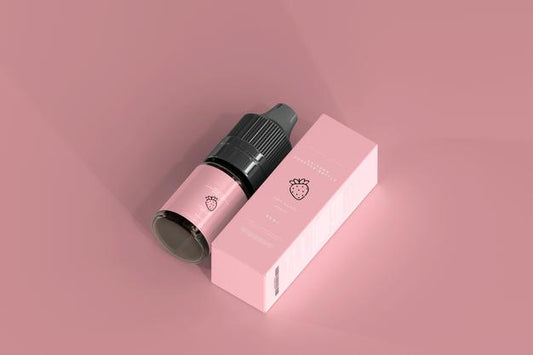 Free Dropper Bottle And Box Mockup Psd