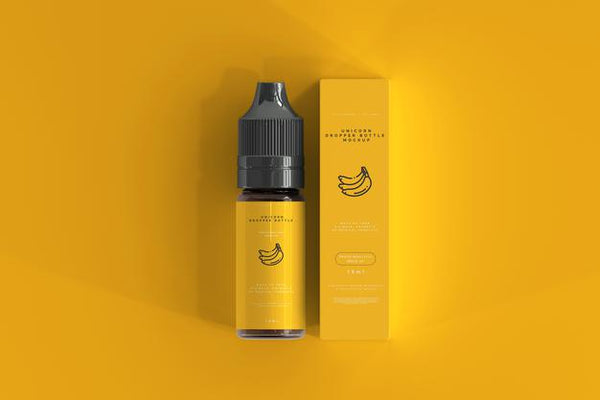 Free Dropper Bottle And Box Mockup Psd