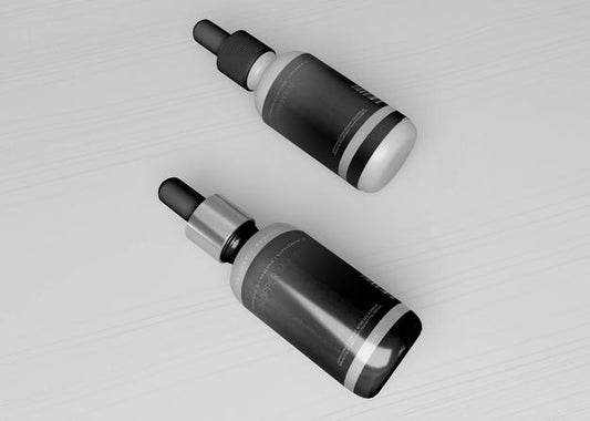 Free Dropper Bottle Mockup Psd