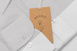 Free Eco-Friendly Price Tag On Formal Shirt Mock-Up Psd
