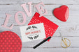 Free Editable Mockup Of Valentine Elements Psd