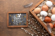 Free Eggs For Easter And Frame Psd