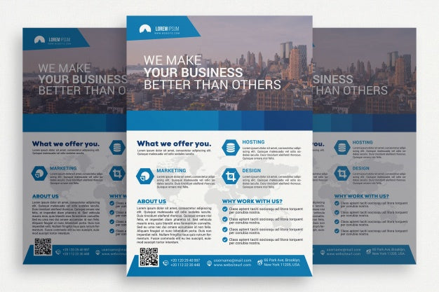 Free Elegant Business Brochure Psd