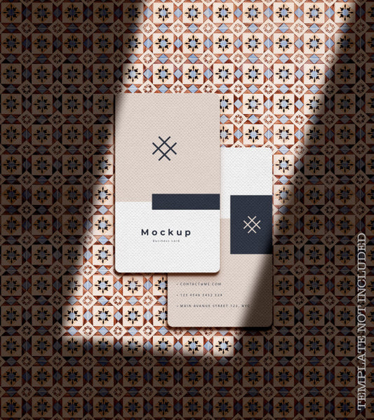 Free Elegant Business Card Mockup Psd