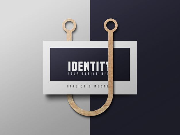 Free Elegant Business Card Mockup Psd
