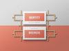 Free Elegant Business Card Psd Mockup Psd