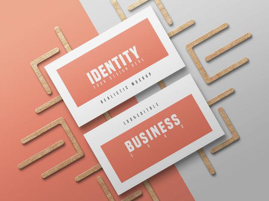 Free Elegant Business Card Psd Mockup Psd