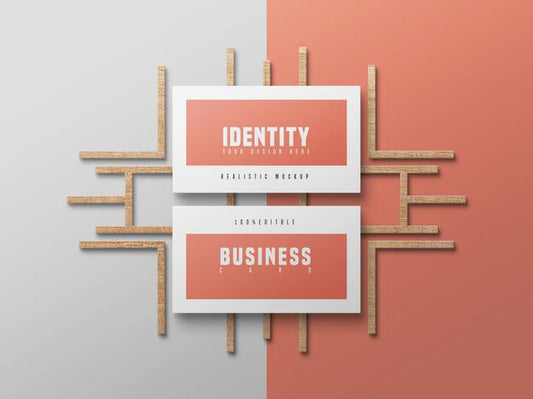 Free Elegant Business Card Psd Mockup Psd
